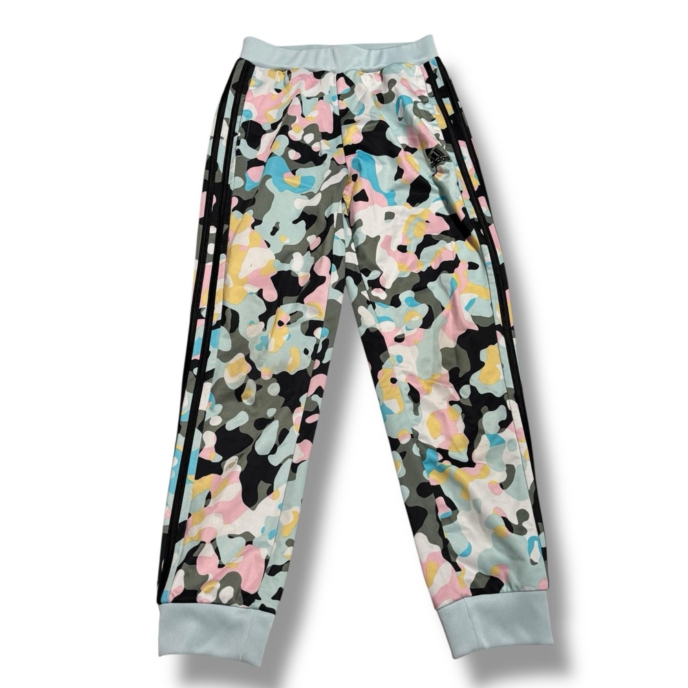 Adidas Youth Girls Tricot Color Jogger Sweatpants Measures 23 x 24